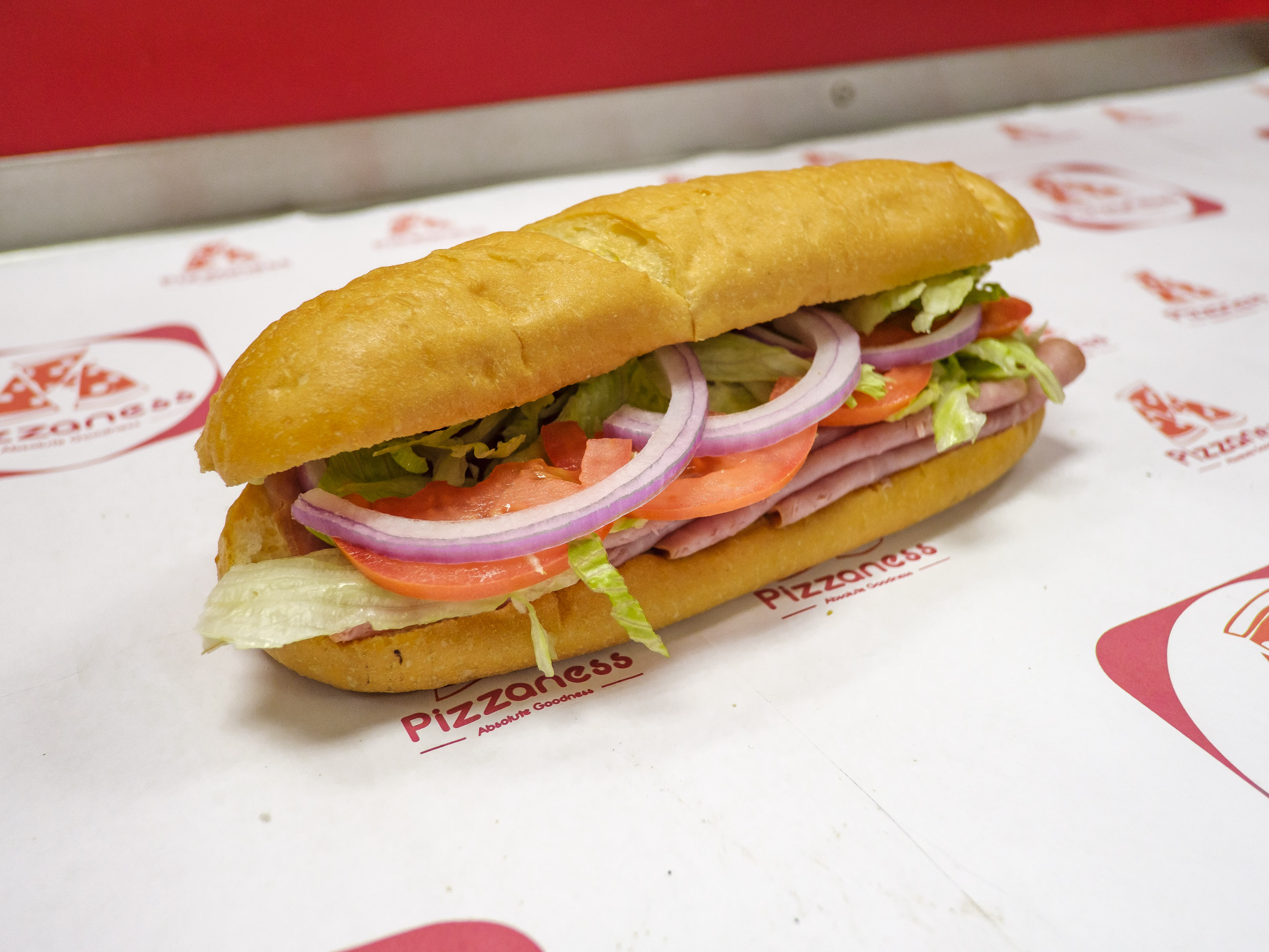 Order Ham and Cheese Sub food online from Pizzaness store, Glenn Dale on bringmethat.com