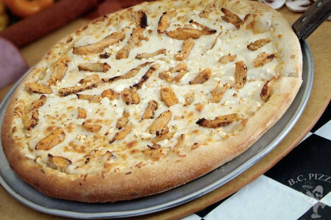 Order Buffalo Chicken Pizza food online from B.C. Pizza store, Grand Rapids on bringmethat.com