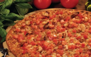 Order Queen Margherita Pizza - Personal 9'' (6 Slices) food online from Garlic Jim's Pizza Hausman Rd store, San Antonio on bringmethat.com