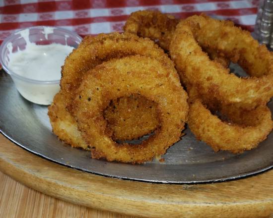 Order Onion Rings food online from The Horseshoe Grill store, Tucson on bringmethat.com