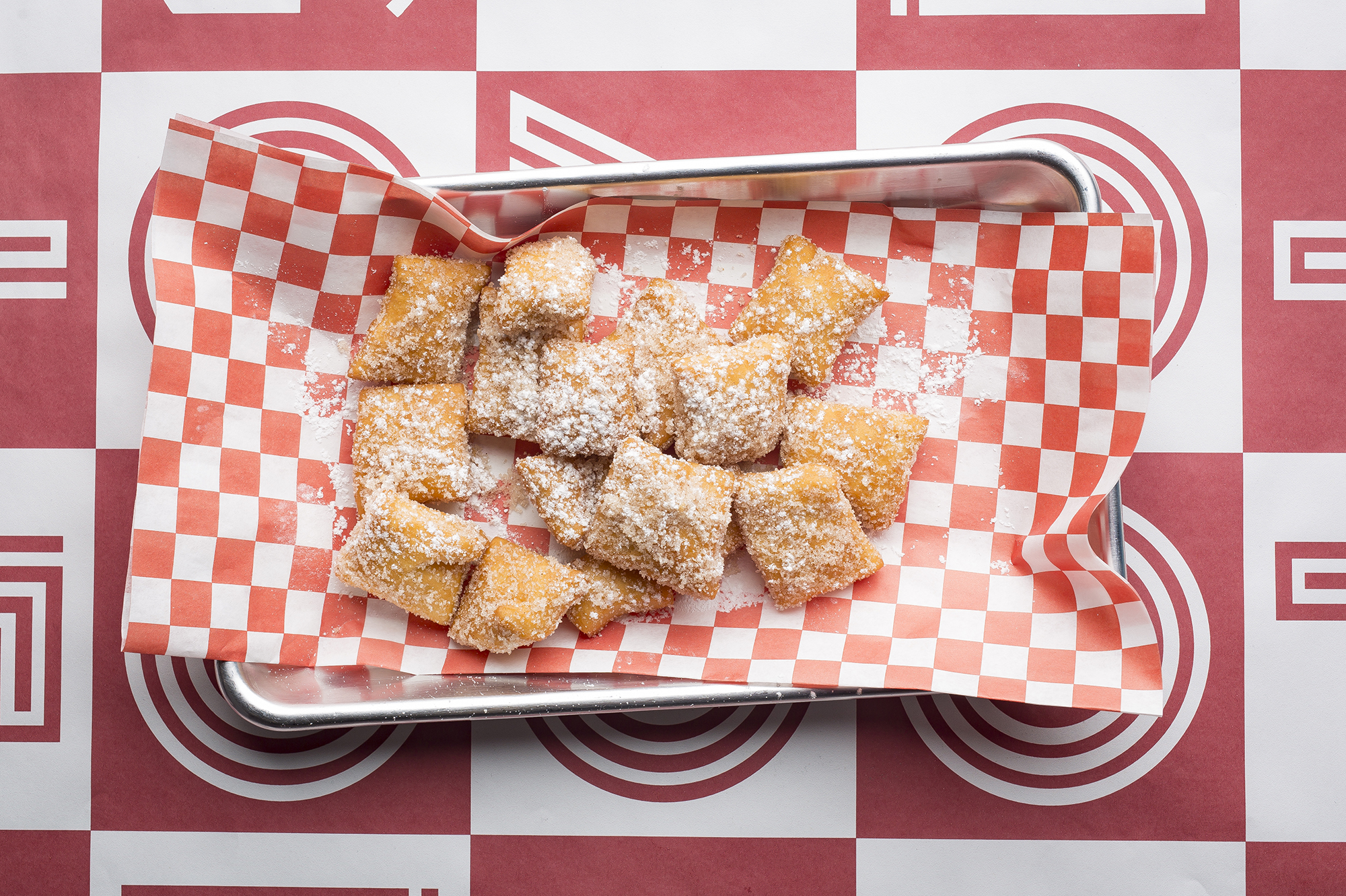 Order Fried Dough Bites (20 pc) food online from Nonna's Pizza store, Oak Lawn on bringmethat.com
