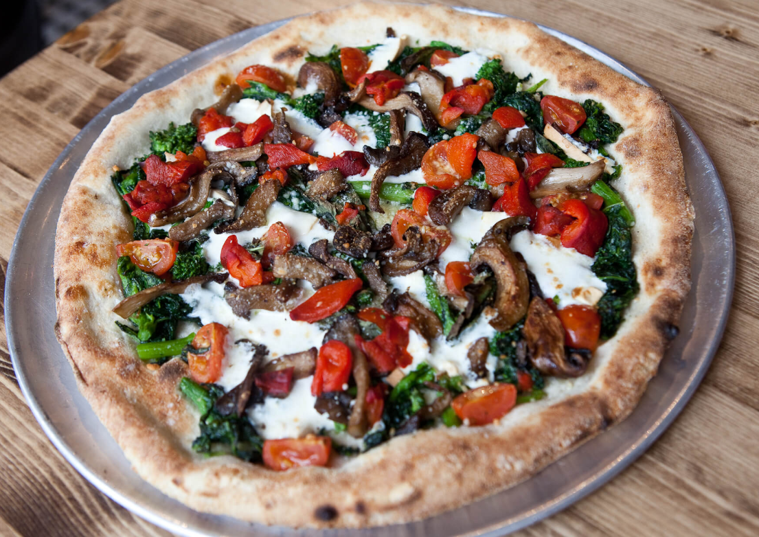 Order The Veggie Pizza food online from Harlem Pizza Co store, New York on bringmethat.com