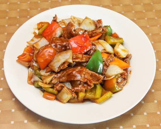 Order Green Pepper Steak food online from China Express store, Griffin on bringmethat.com