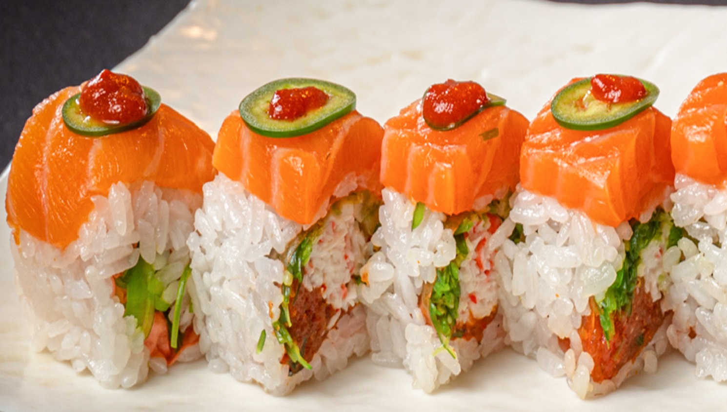Order Rock n Roll food online from Kaze Sushi & Hibachi store, Mesquite on bringmethat.com