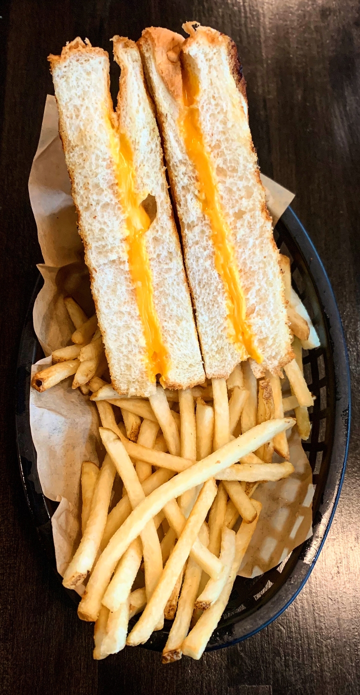 Order *KIDS GRILLED CHEESE food online from The Grind Burger Bar store, The Colony on bringmethat.com