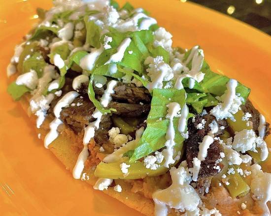 Order El Huarache food online from Los Pinchis Tacos Mexican Cuisine store, Killeen on bringmethat.com