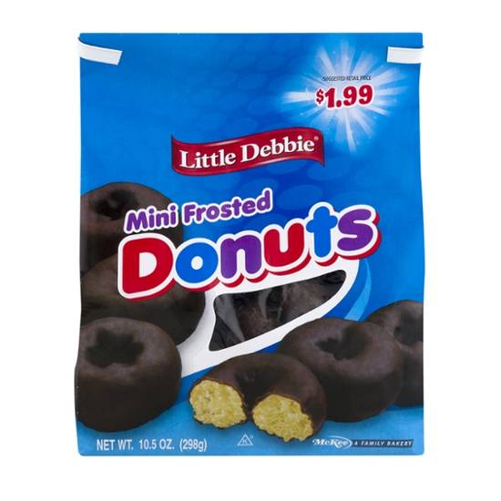 Order Little Debbies Choc Froste Mini Donuts food online from Lone Star store, Gainesville on bringmethat.com