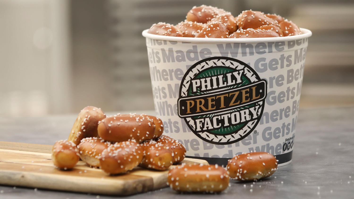 Order Family Rivet Bucket food online from Philly Pretzel Factory store, Phoenixville on bringmethat.com