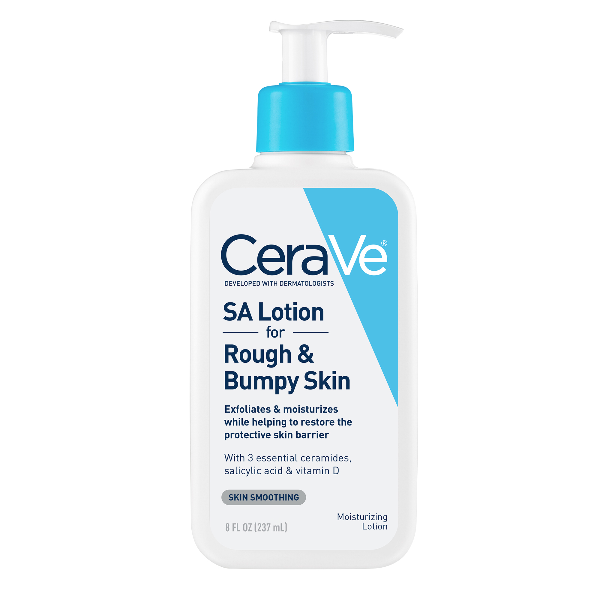 Order CeraVe SA Moisturizing Lotion for Rough & Bumpy Skin - 8 fl oz food online from Rite Aid store, SUFFOLK on bringmethat.com