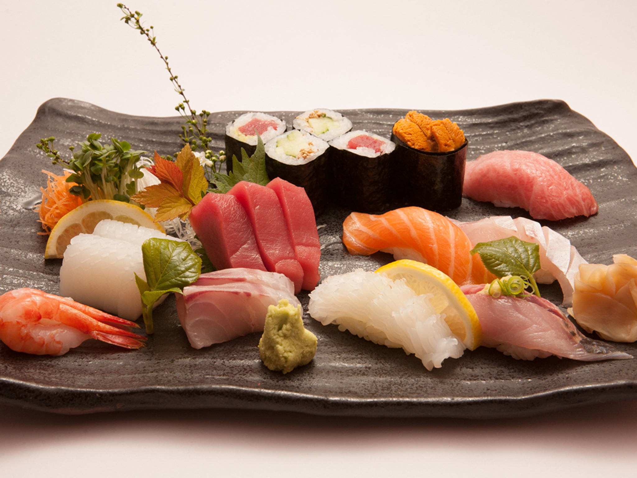Order Sushi & Sashimi Combo food online from Sake Japanese House store, Mebane on bringmethat.com
