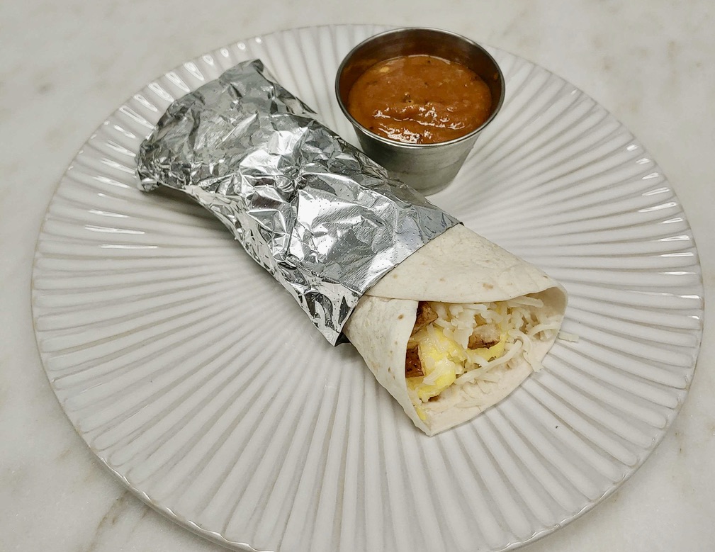 Order Potato, Egg, and Cheese Taco  food online from Prim & Proper store, Austin on bringmethat.com