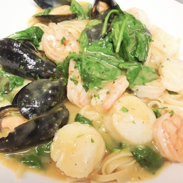 Order Seafood Pasta food online from Olive Tree store, Aberdeen on bringmethat.com