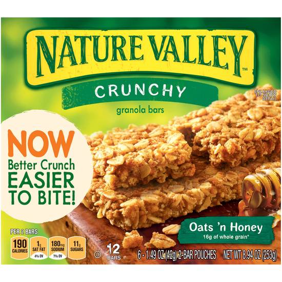 Order Nature Valley Granola Bars Oats 'n Honey food online from Cvs store, FARGO on bringmethat.com