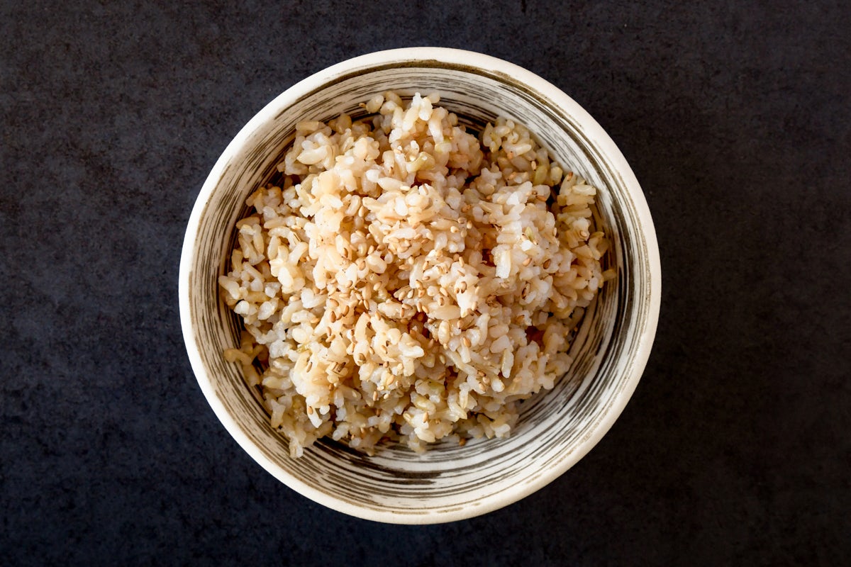 Order BROWN RICE food online from Blue Sushi Sake Grill store, Lincoln on bringmethat.com