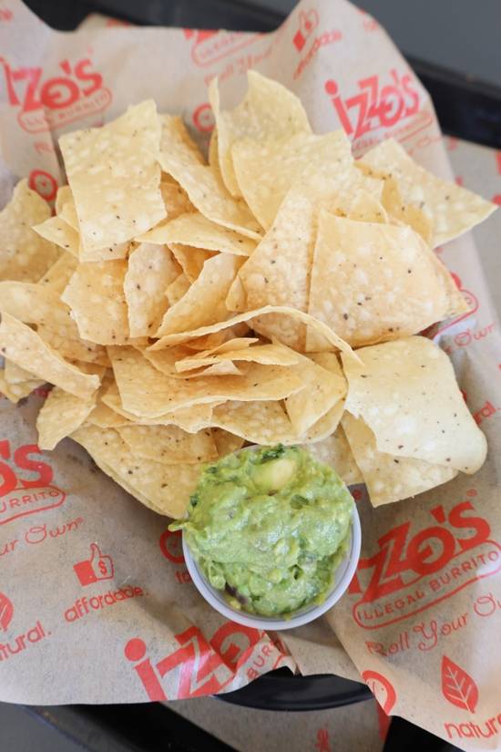 Order Chips & Guac food online from Izzo's Illegal Burrito store, Baton Rouge on bringmethat.com