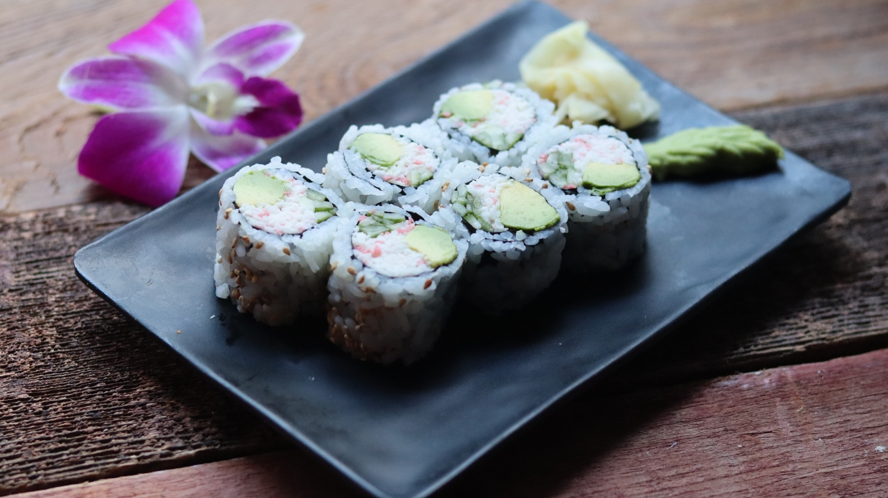 Order CALIFORNIA ROLL food online from Wok and Roll store, Washington on bringmethat.com