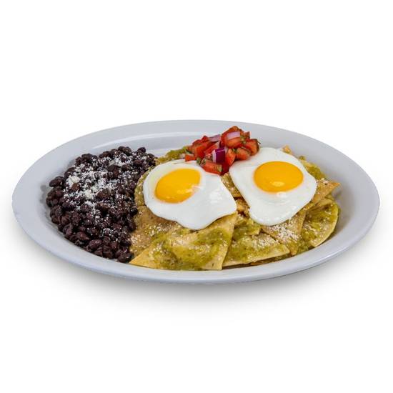 Order CHILAQUILES VERDES food online from Norms store, Los Angeles on bringmethat.com
