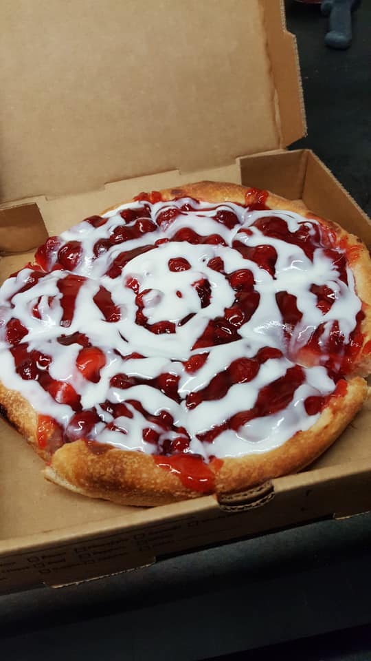 Order 10" Cherry pizza pie  food online from Mr. Pizza store, Grand Rapids on bringmethat.com