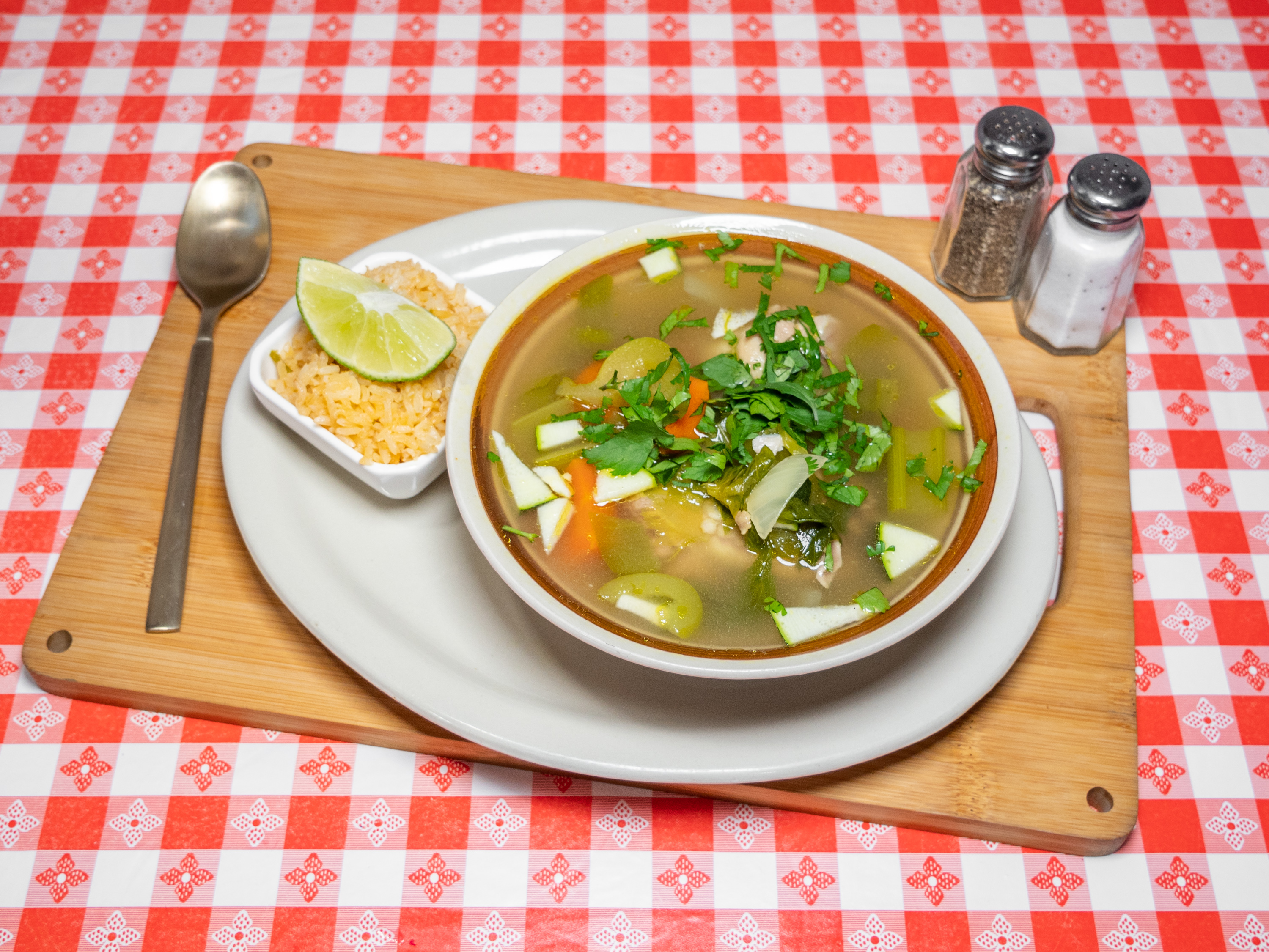 Order Chicken Soup food online from Tecate Mexican Restaurant store, Houston on bringmethat.com