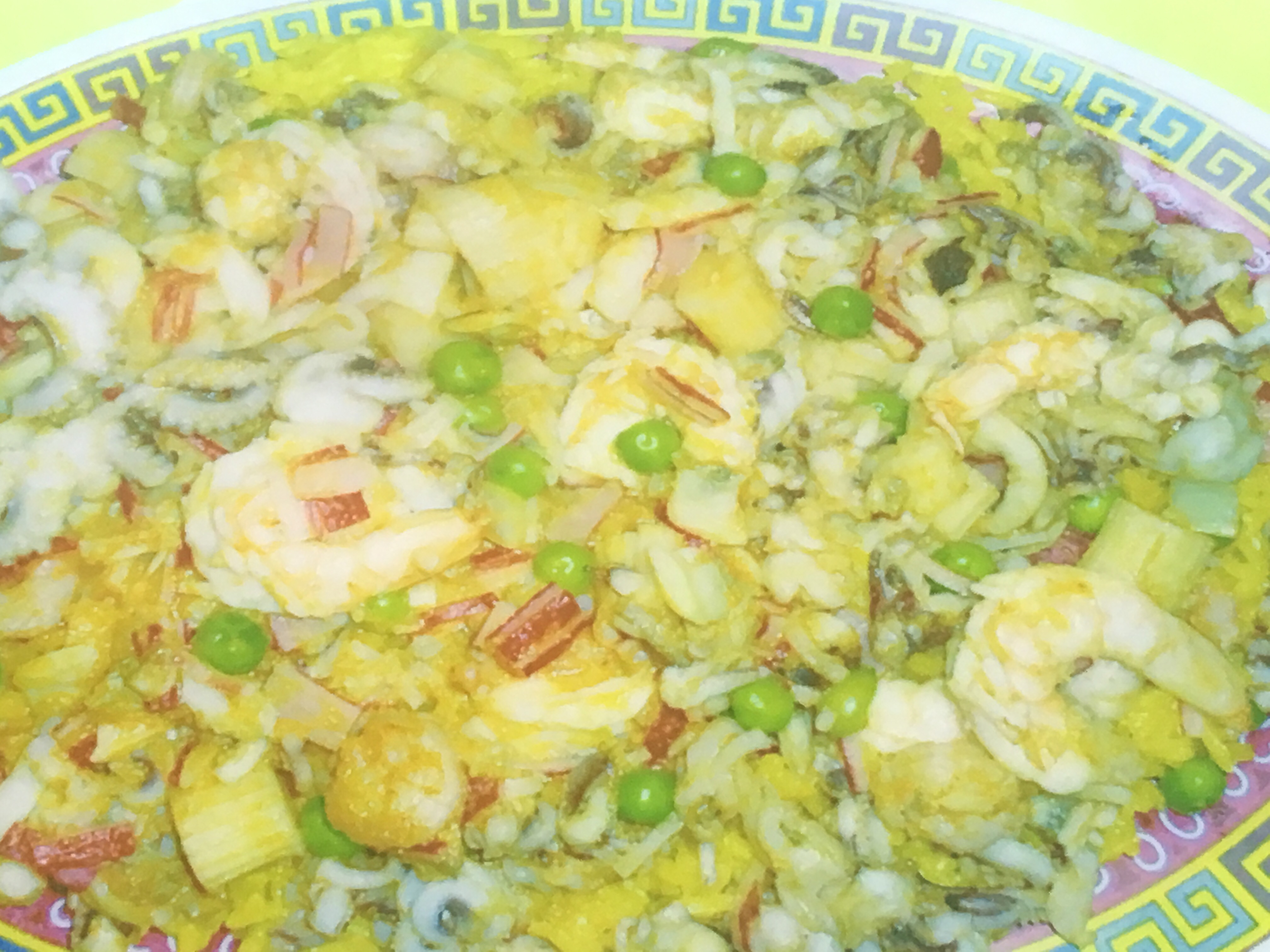 Order 65. Seafood with Yellow Rice food online from Jamaica fish market store, Richmond Hill on bringmethat.com