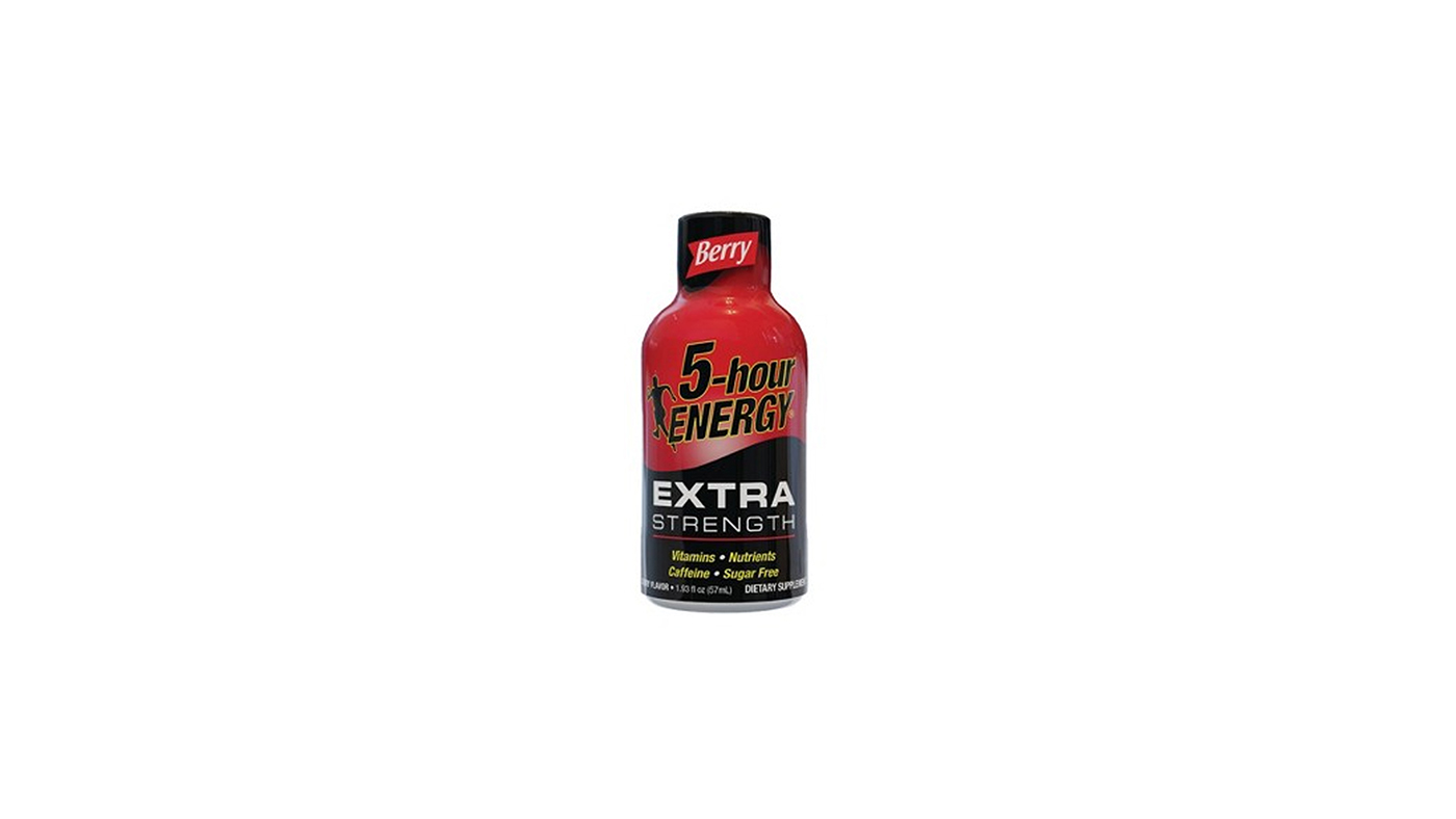 Order 5-Hour Energy Extra Strength Berry 1.93oz food online from Extramile store, Desert Hot Springs on bringmethat.com