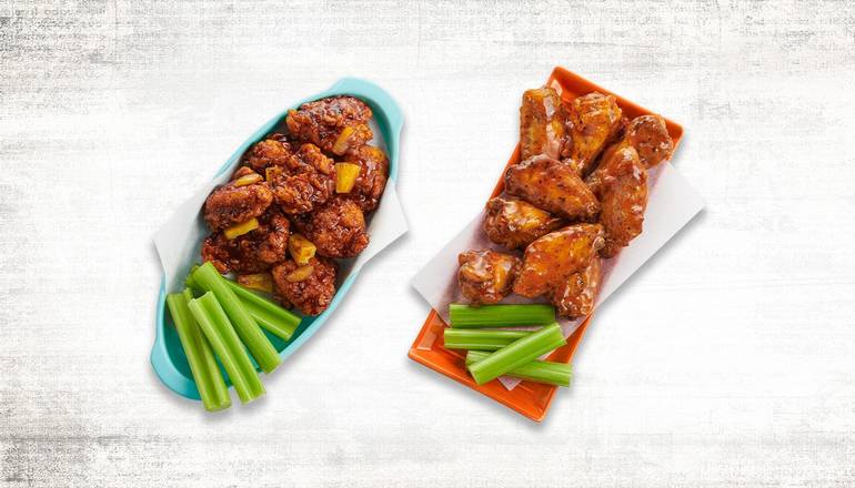 Order Flavor Up Wings food online from Pasqually Pizza & Wings P448 store, Whitehall on bringmethat.com