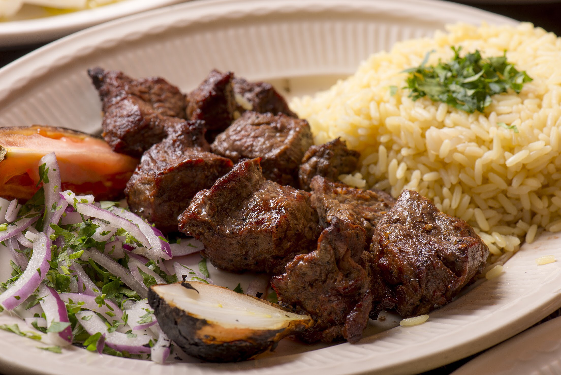 Order Shish Kebab food online from Kamils Lebanese Cuisine store, Clifton on bringmethat.com