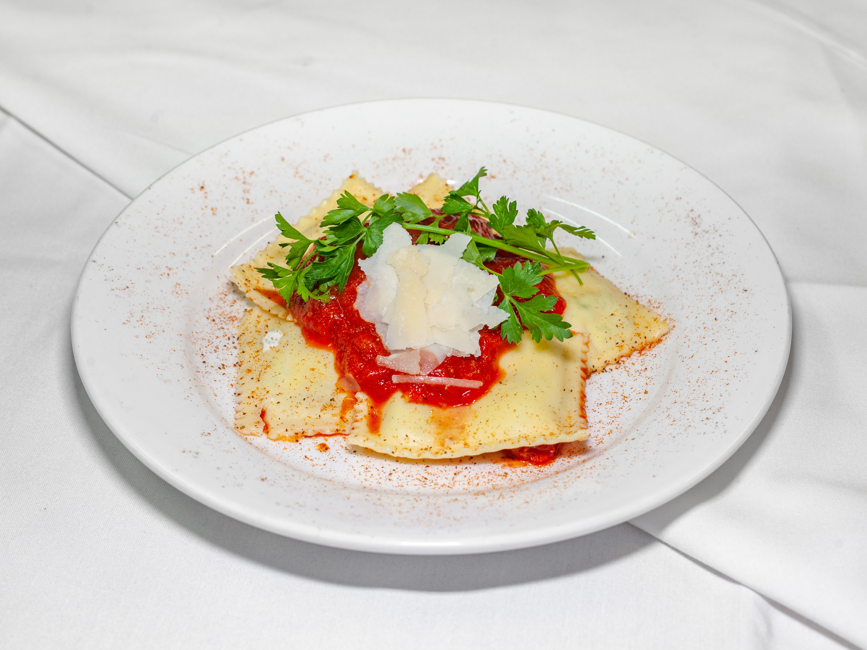 Order Cheese Ravioli food online from Ventura's Offshore Cafe store, Northfield on bringmethat.com