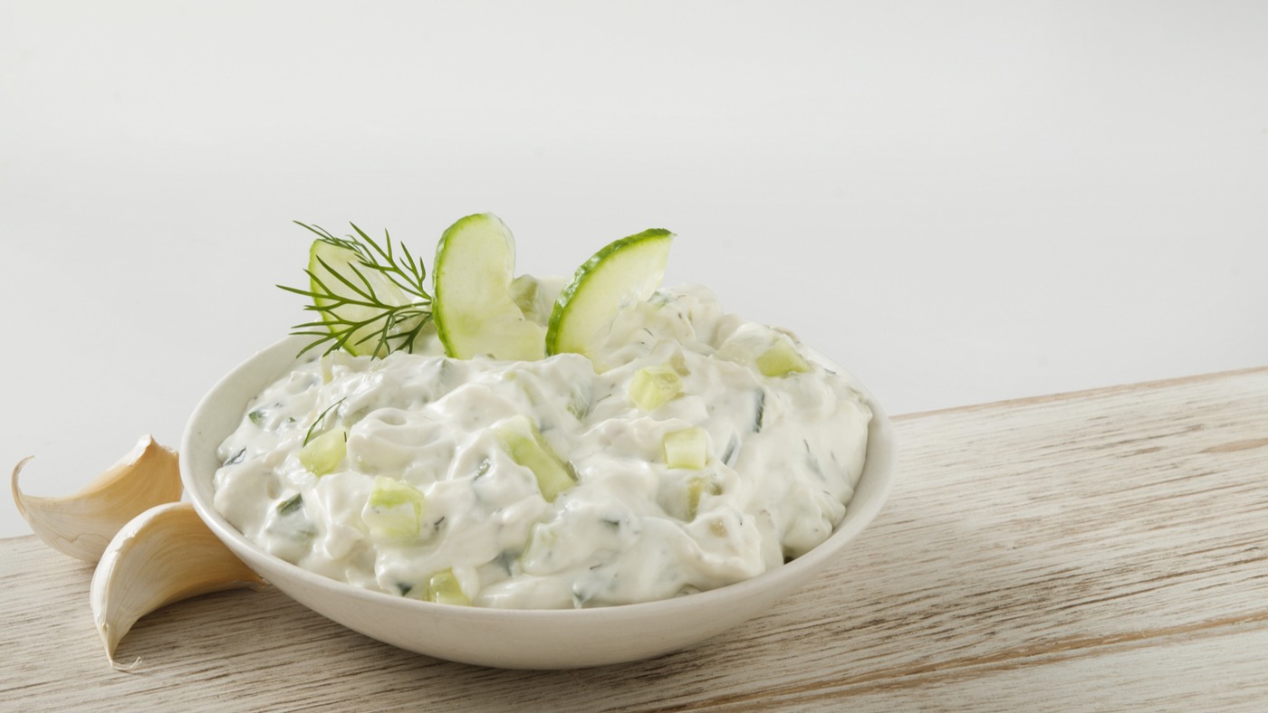 Order Yogurt Salad food online from Mediterranean Eats store, Fremont on bringmethat.com