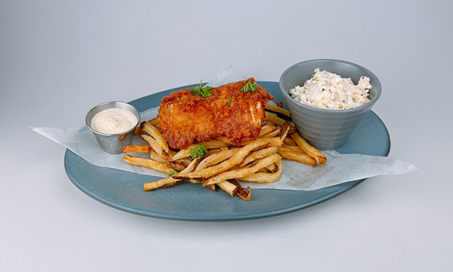 Order Fish & Chips food online from Ted Bulletin store, Arlington on bringmethat.com