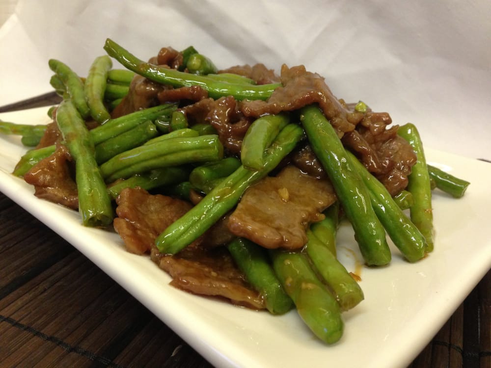 Order 191. Beef with String Beans food online from Tsing Tao store, San Francisco on bringmethat.com