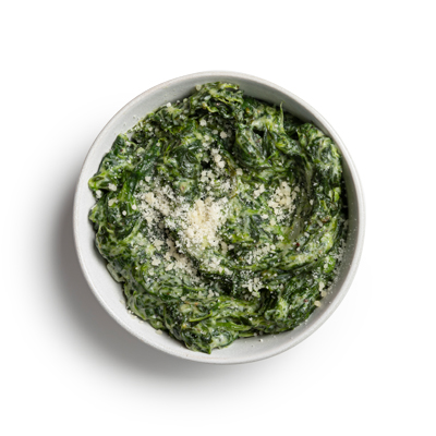 Order Creamed Spinach food online from Cowboy Chicken store, Edmond on bringmethat.com
