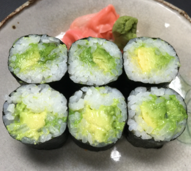 Order Avocado Sushi Roll food online from JK's Table store, Minneapolis on bringmethat.com