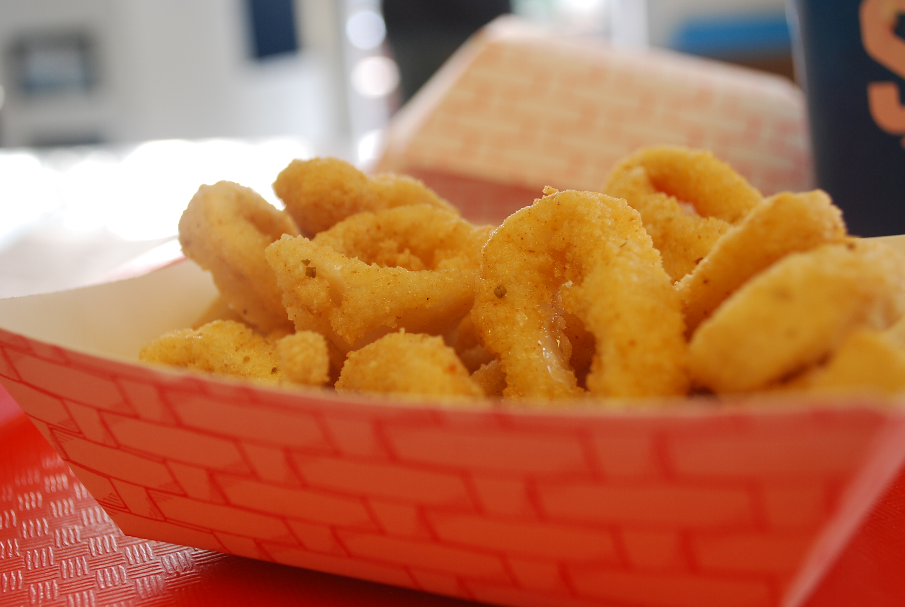 Order Calamari & Chips food online from Spud Fish & Chips store, King County on bringmethat.com