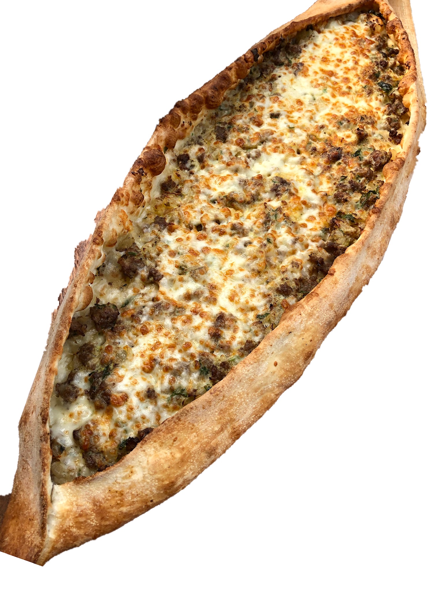 Order Ground Beef Pide food online from Tempo The Casual Eatery store, Washington on bringmethat.com