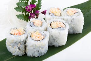 Order Spicy Crabmeat Roll food online from Sake House store, Beaver Dam on bringmethat.com