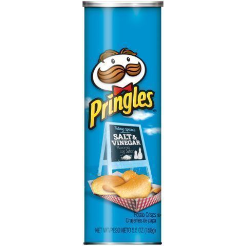 Order Pringles Salt and Vinegar 5.6oz food online from Aplus store, Watertown on bringmethat.com