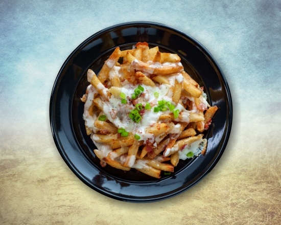 Order Loaded Fries The Works food online from Pita Pan store, Old Bridge Township on bringmethat.com