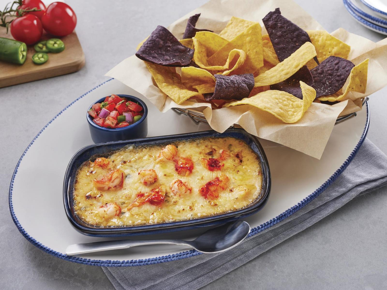 Order Langostino Lobster-artichoke-&-seafood Dip food online from Red Lobster store, Zanesville on bringmethat.com