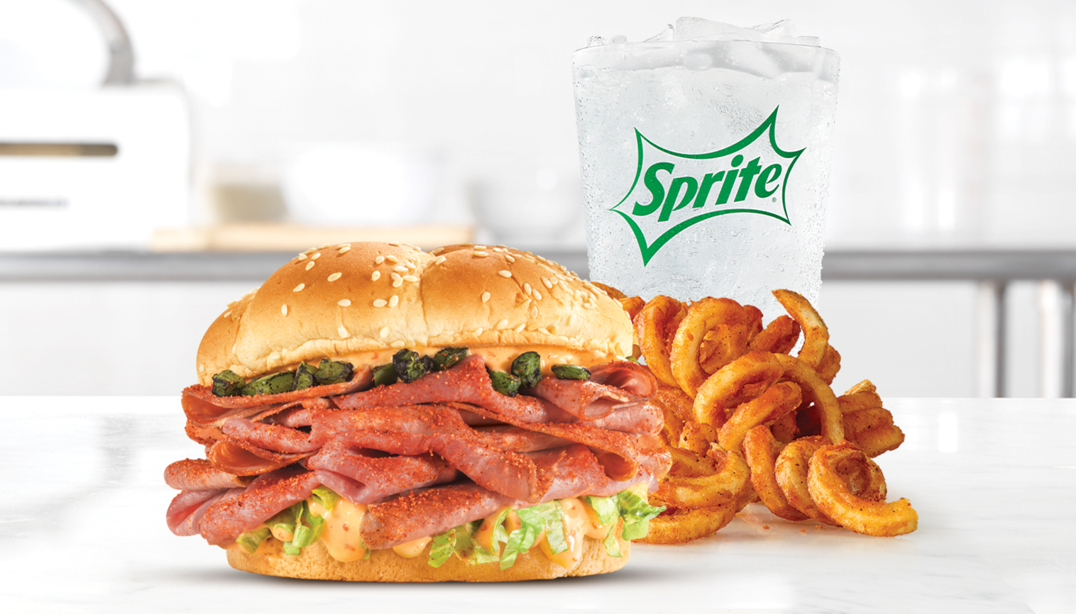 Order Spicy Roast Beef food online from Arby store, Anchorage on bringmethat.com