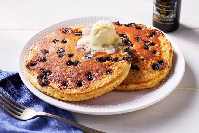 Order Wild Maine Blueberry Pancakes – Two food online from The Pancake Kitchen By Cracker Barrel store, Flagstaff on bringmethat.com