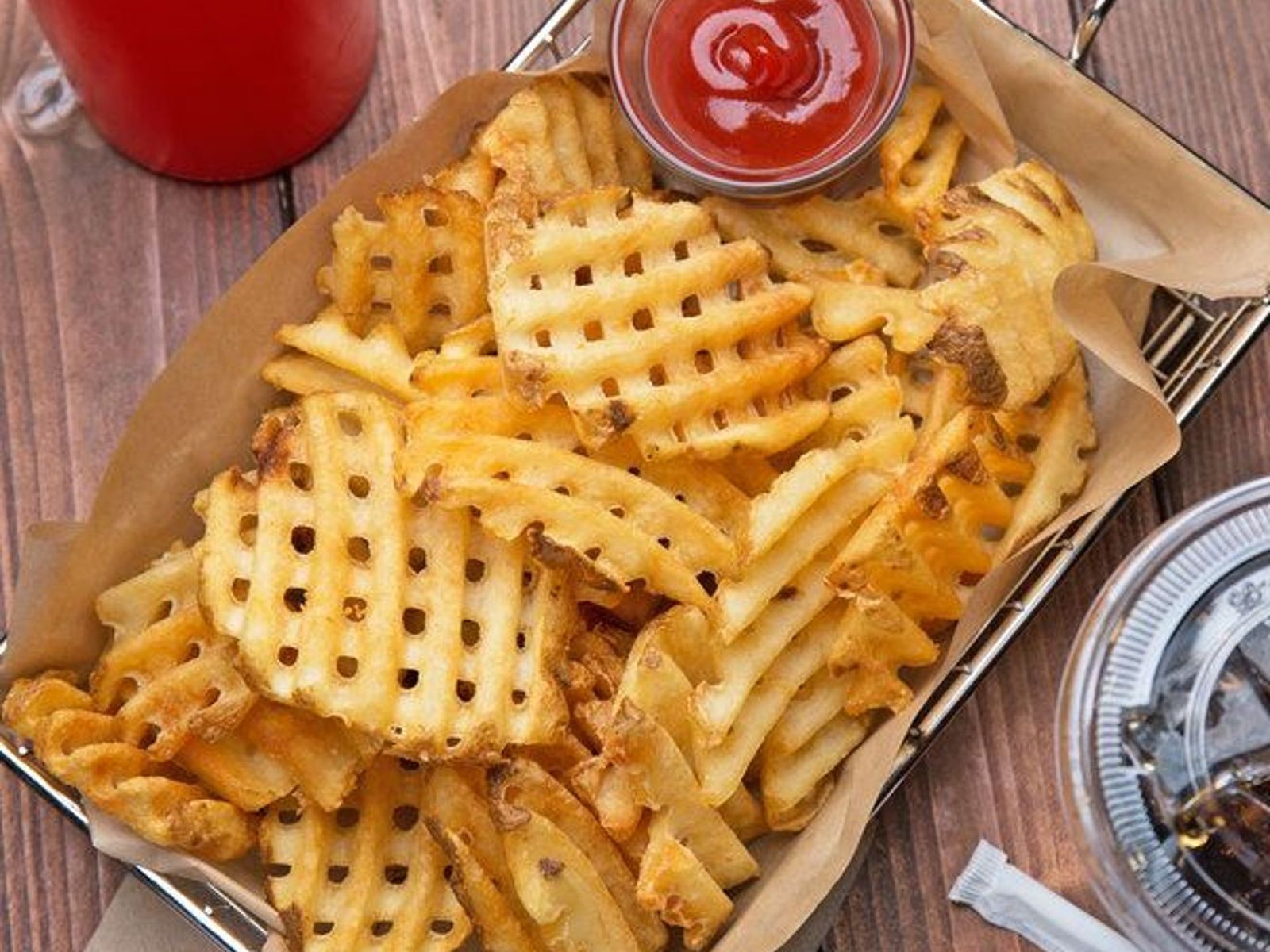Order WAFFLE FRIES food online from Big Bite Wings store, State College on bringmethat.com