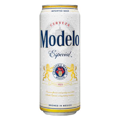 Order Modelo Cans - 24 oz Can/Single food online from Bottle Shop & Spirits store, Los Alamitos on bringmethat.com