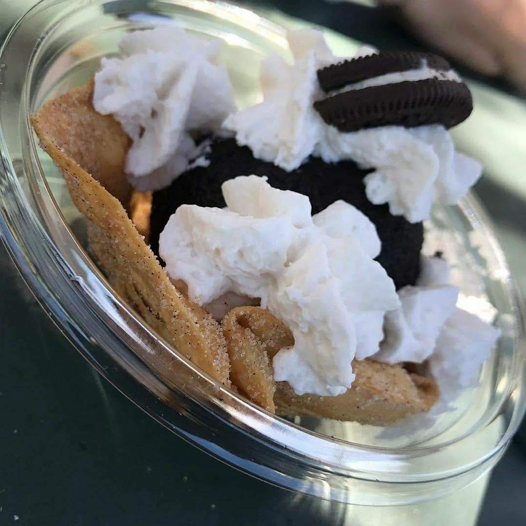 Order Oreo Fried Ice Cream food online from Sea Ranger Seafood Station store, Ventura on bringmethat.com