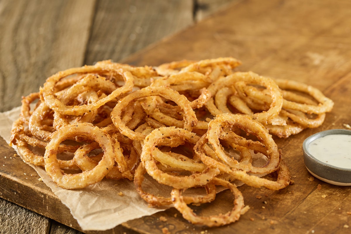 Order HAYSTACK ONIONS food online from Smashburger store, Lafayette on bringmethat.com