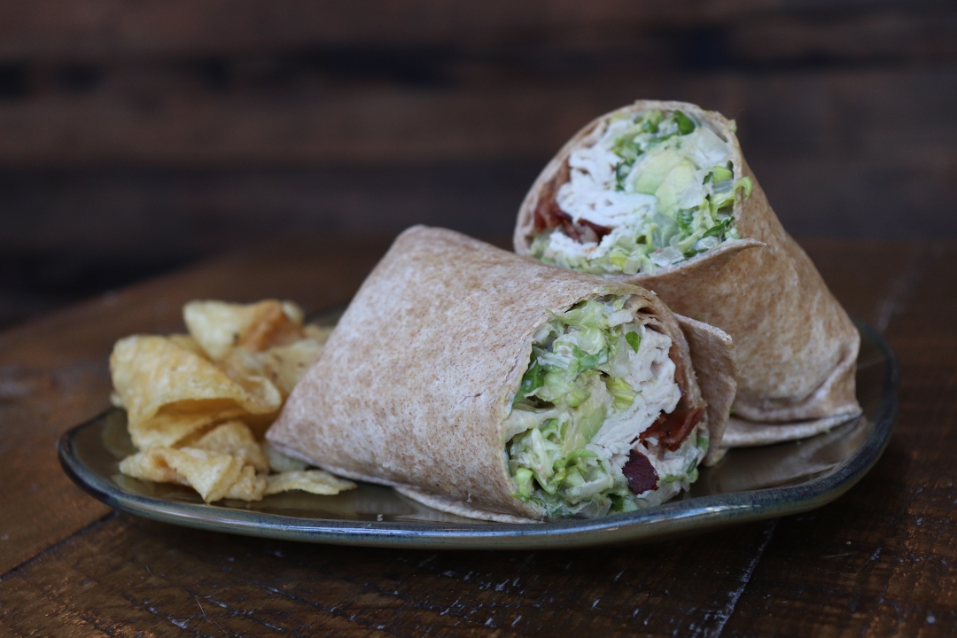 Order Turkey Bacon Avocado Wrap food online from Nu Kitchen store, Worcester on bringmethat.com