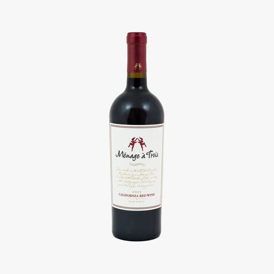 Order Menage A Trois Red food online from Chalet Liquor store, Huntington Beach on bringmethat.com