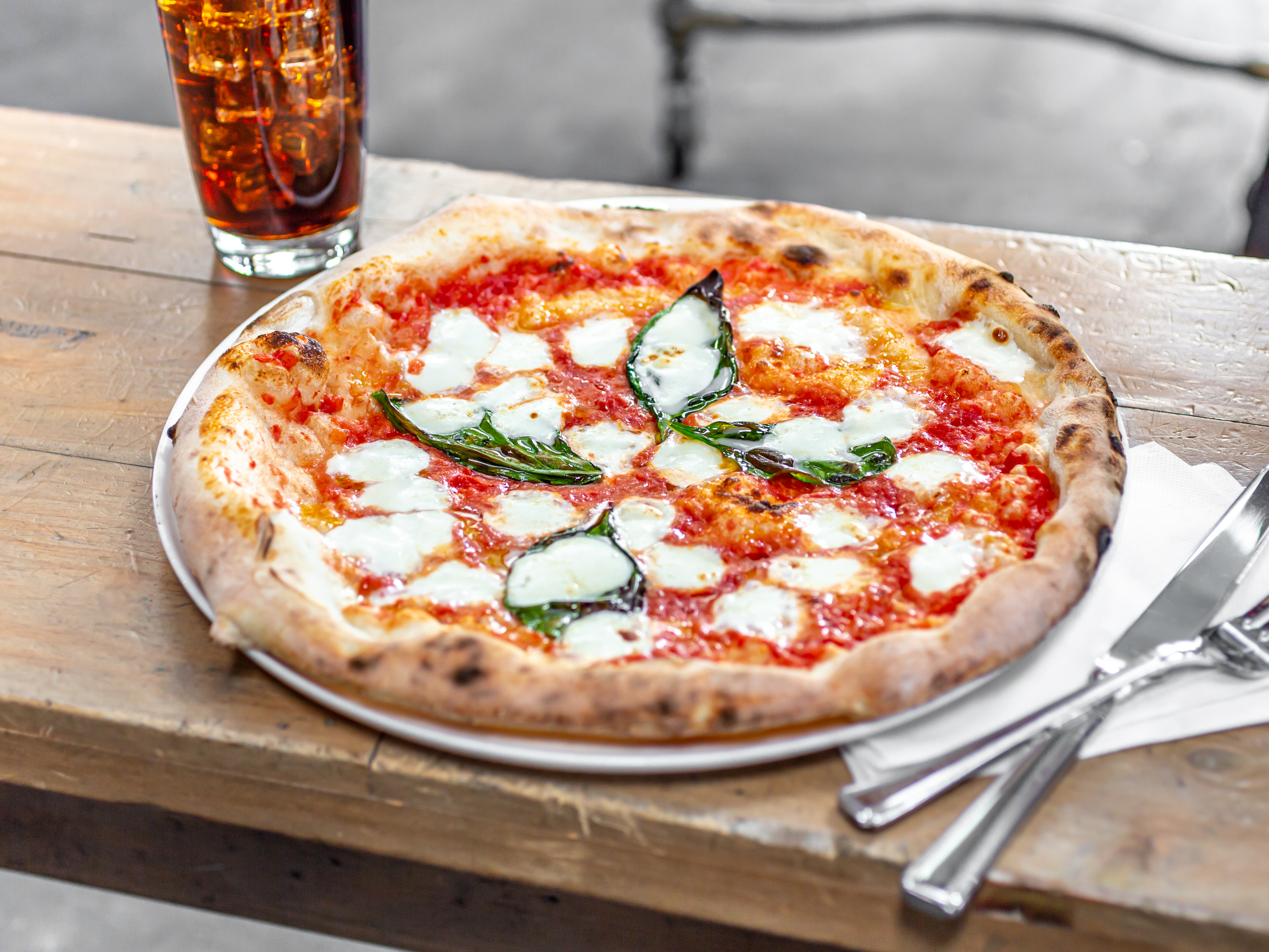 Order The Margherita Pizza food online from Midici The Neapolitan Pizza Company store, Sherman Oaks on bringmethat.com