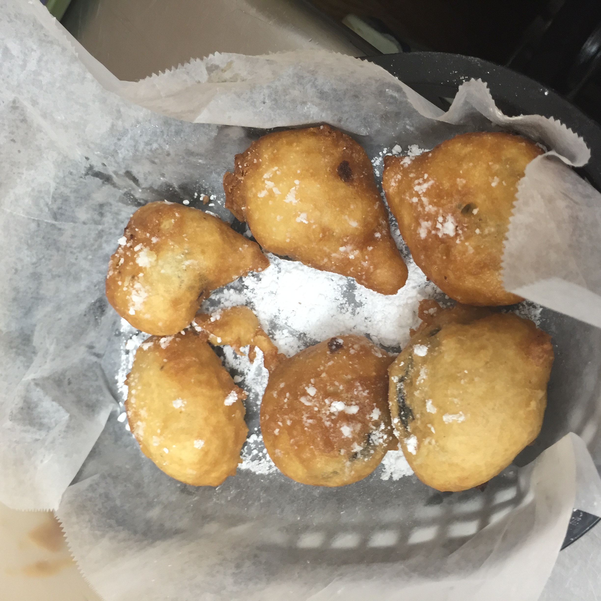 Order Fried Oreos (6) food online from Dc Pizza & Catering store, Albany on bringmethat.com