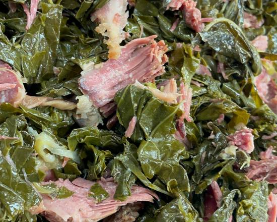 Order Southern Style Greens with Smoked Turkey food online from Island Soul store, Toledo on bringmethat.com